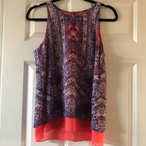 SALE🎉🎉(EUC) boho-chic tank top from Maurices (M)
